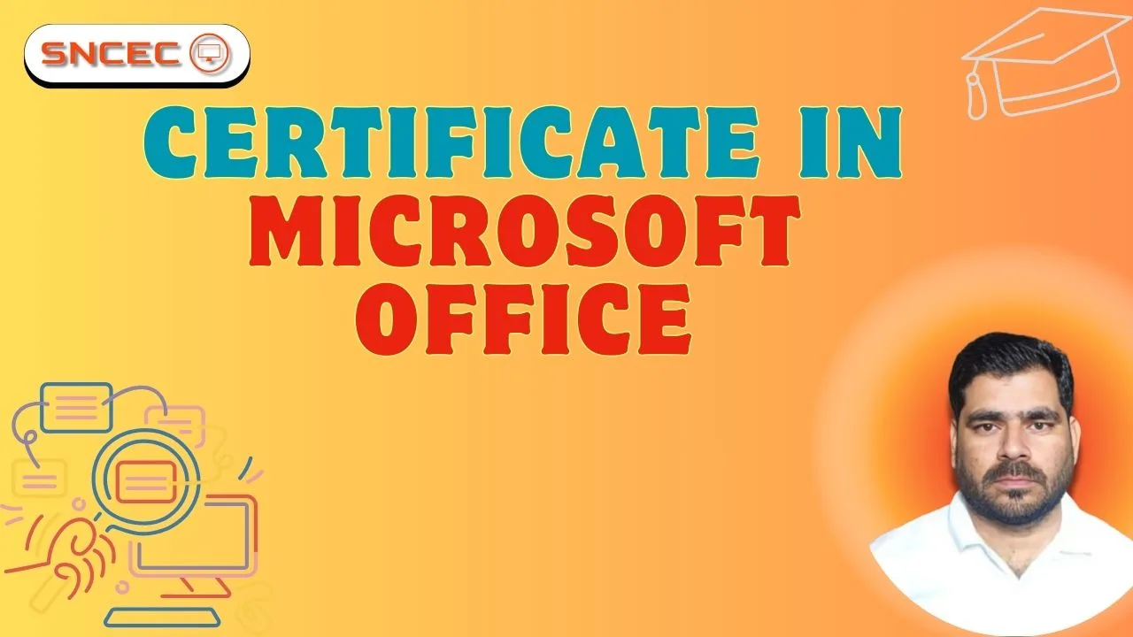 Certificate in Microsoft Office