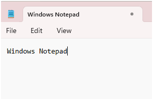 Windows Notepad का परिचय